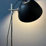 Black mid-century Dijkstra flexible desk lamp