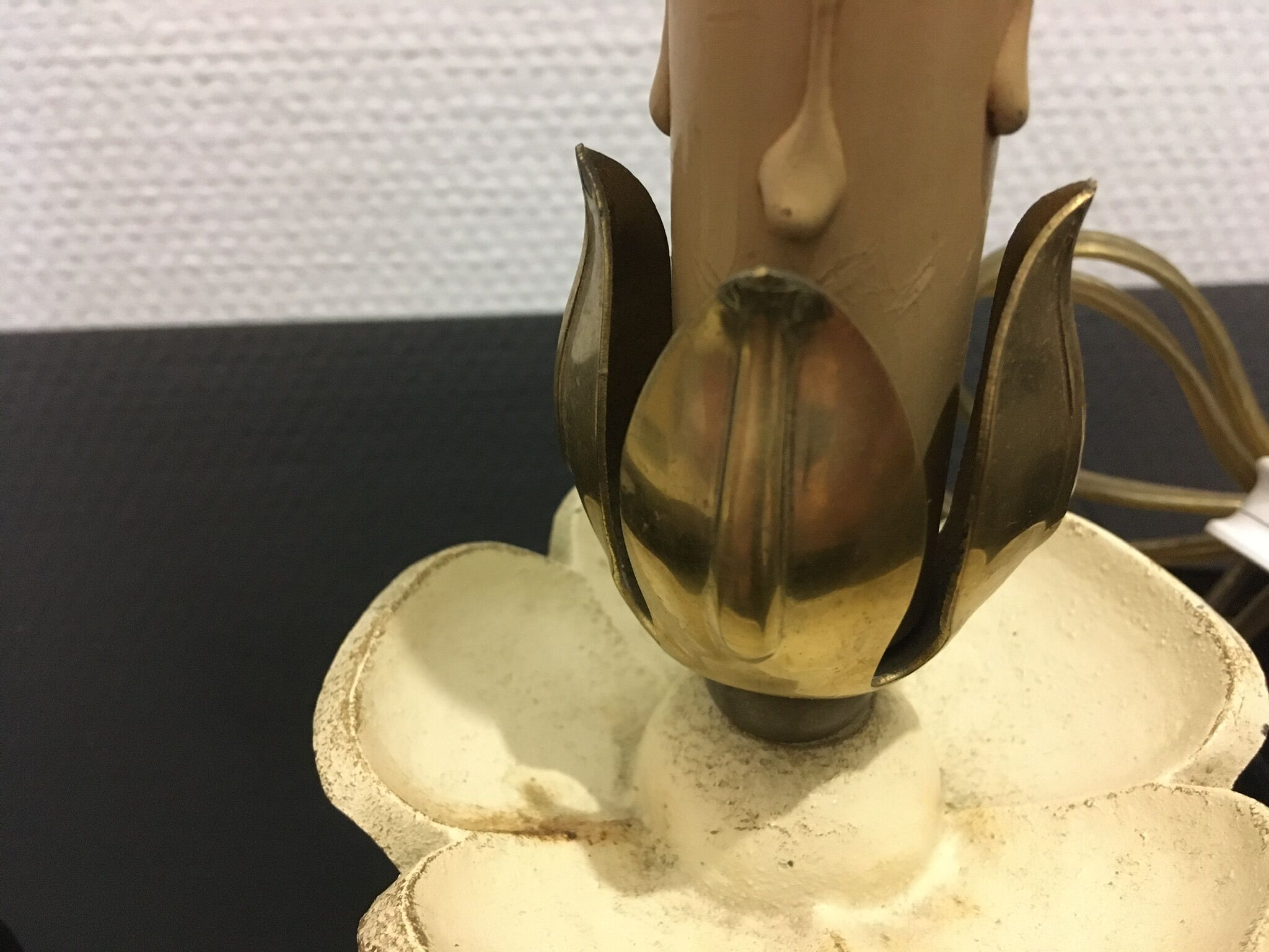 Paire de lampes de chevet 1950