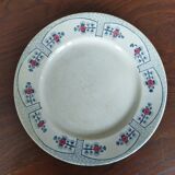 Creil Montereau flat plate, Toledo model