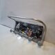 Antique aluminum coat rack with 5 hooks
