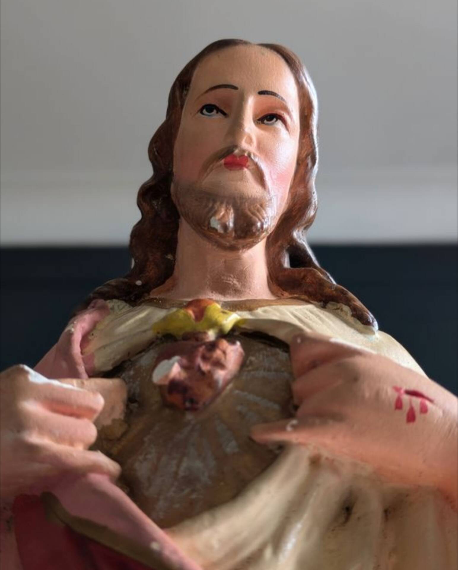 Large antique religious object