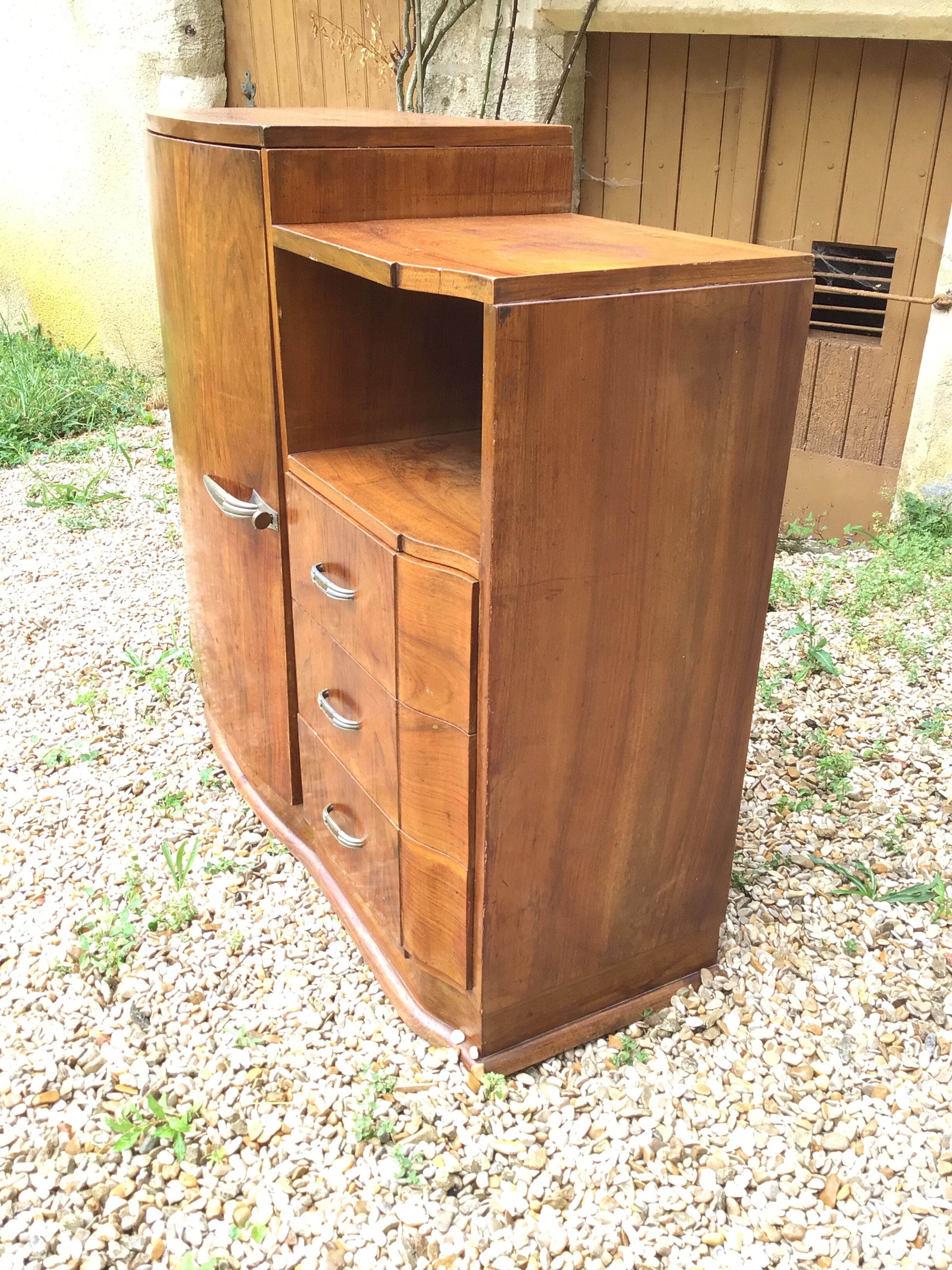 Bar furniture / buffet art deco salon around 1940