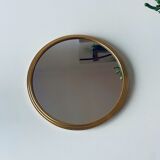Vintage brass mirror
