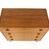Scandinavian teak chest of drawers, Sweden, 1960