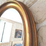 Mirror ancient oval  68x79cm