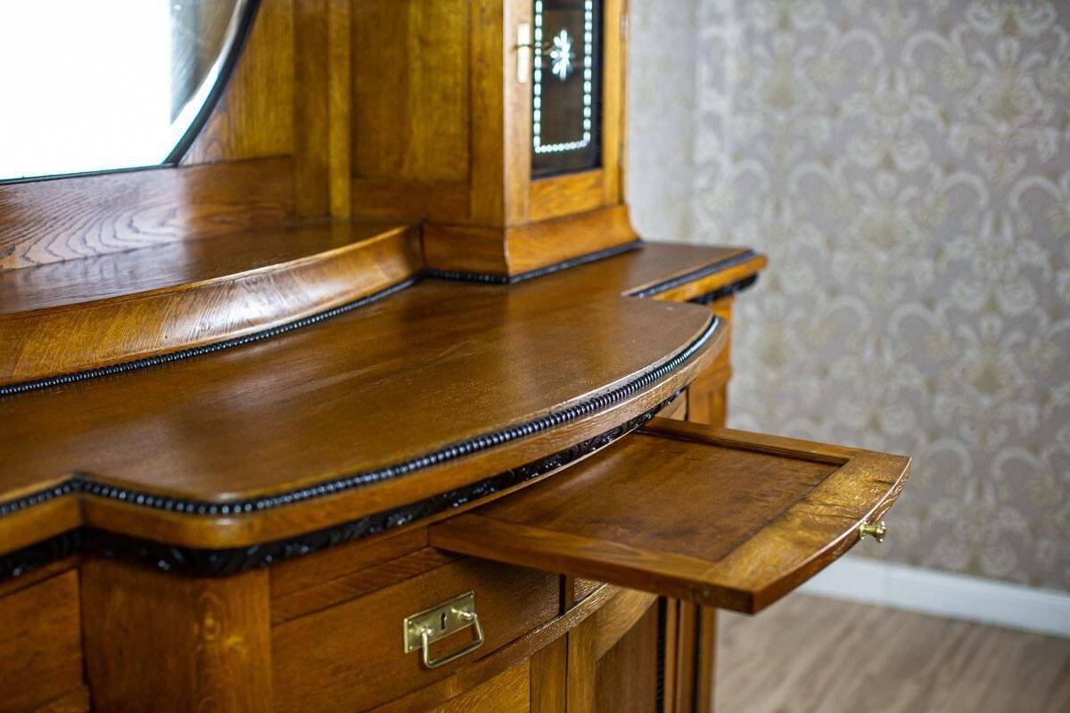 Art Nouveau Sideboard with Oak, 1890s