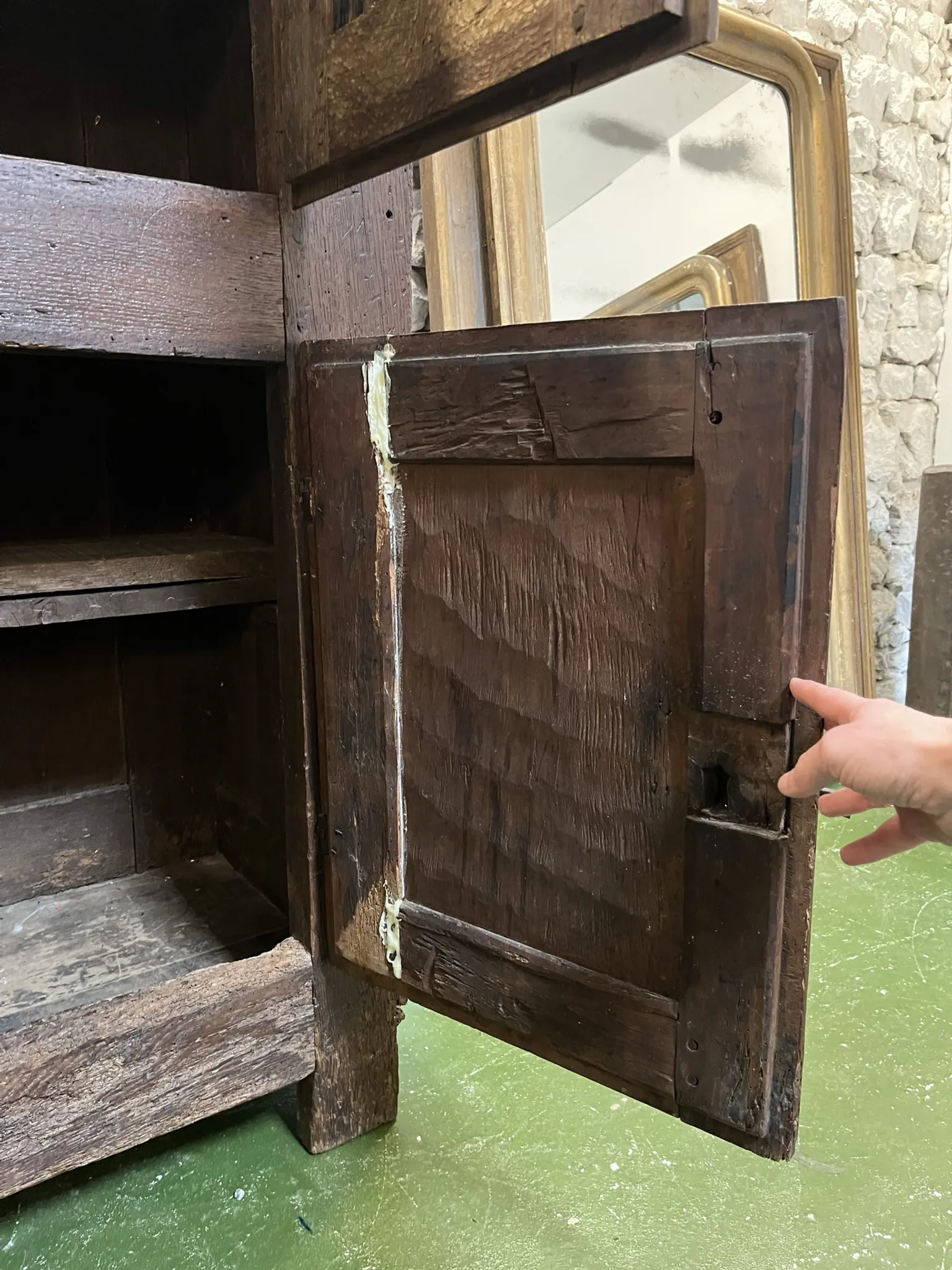 18th-century 4-door buffet