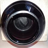 Amethyst blown glass vase art deco