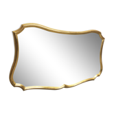 Miroir Louis XV doré 100x56cm