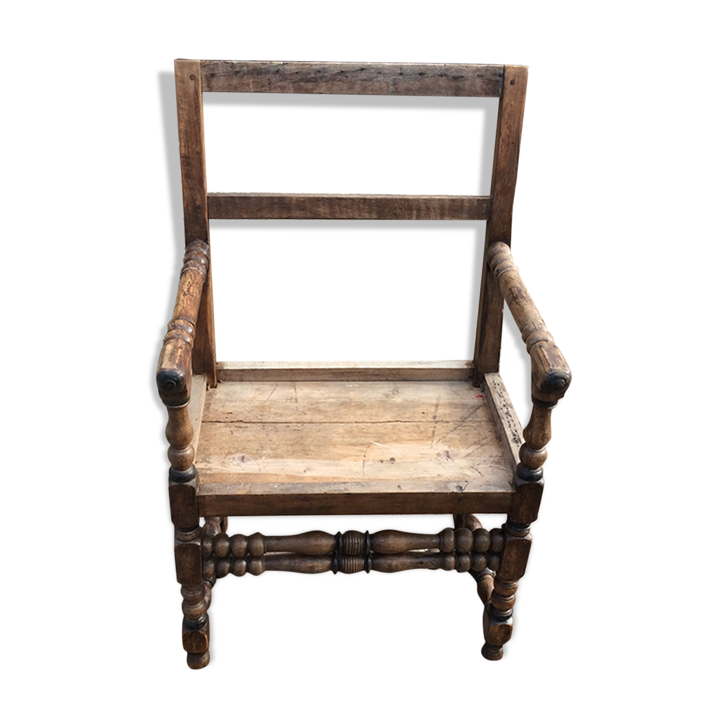 Chaise à bras d’époque Louis Xlll