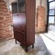 vintage mid-height cabinet / display cabinet / bookcase