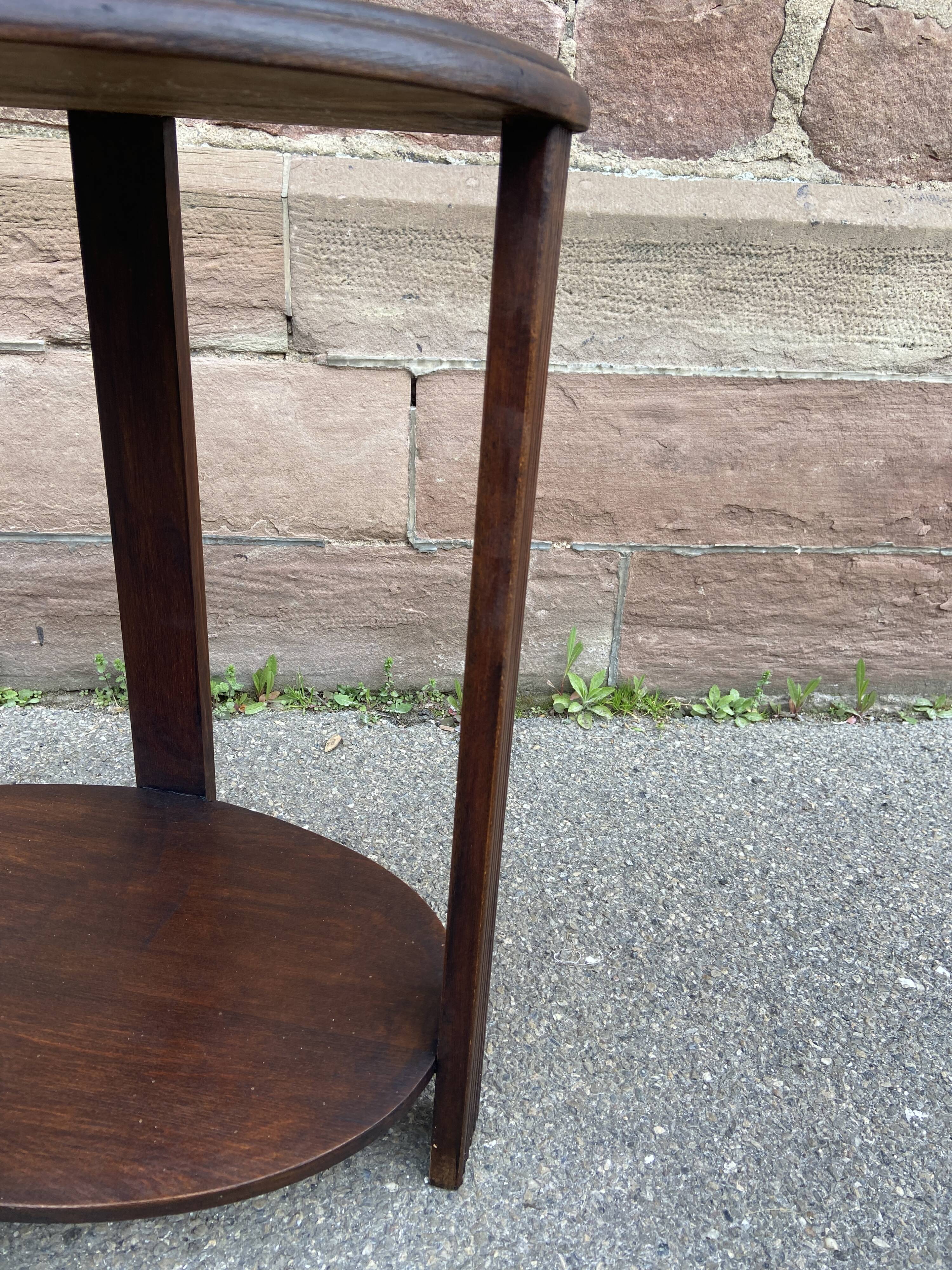 Art Deco pedestal table 1950