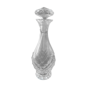Carafe en cristal taillé