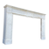 Louis XVI fireplace in Carrara marble
