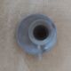 Candle holder chandelier cellar rat patinated linen