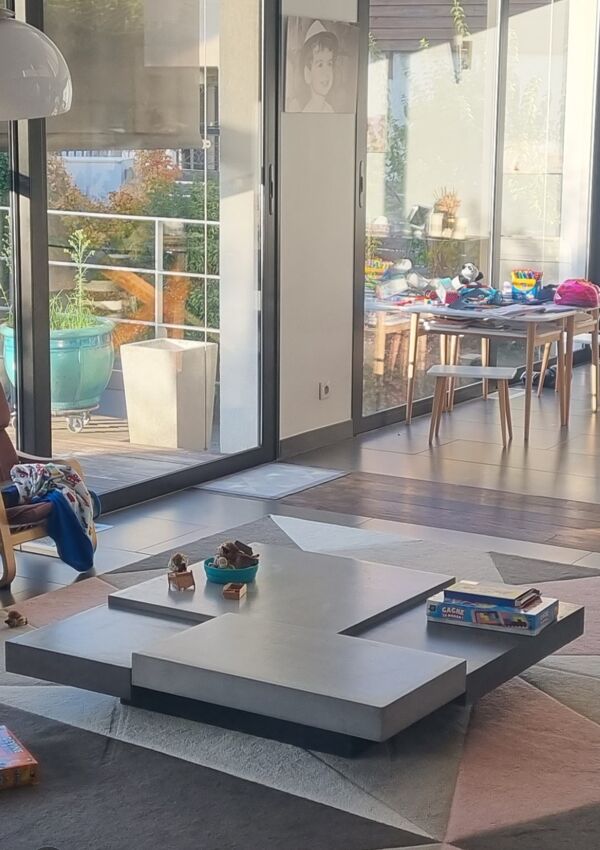 Table basse roche bobois - modèle podium