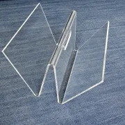 Magazine rack. Plexiglass. 1970s.