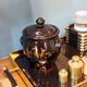 Vaso container, laccato black decorated in gold, France 1970s, in ottimo stato.