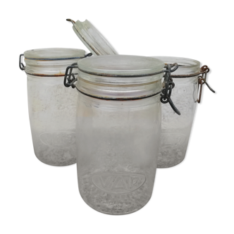 Set of 3 jars Var of 1 liter, 50