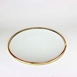 Mid Century wall mirror round 60s 50cm
