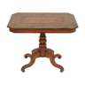 Mid-top table in marquetry