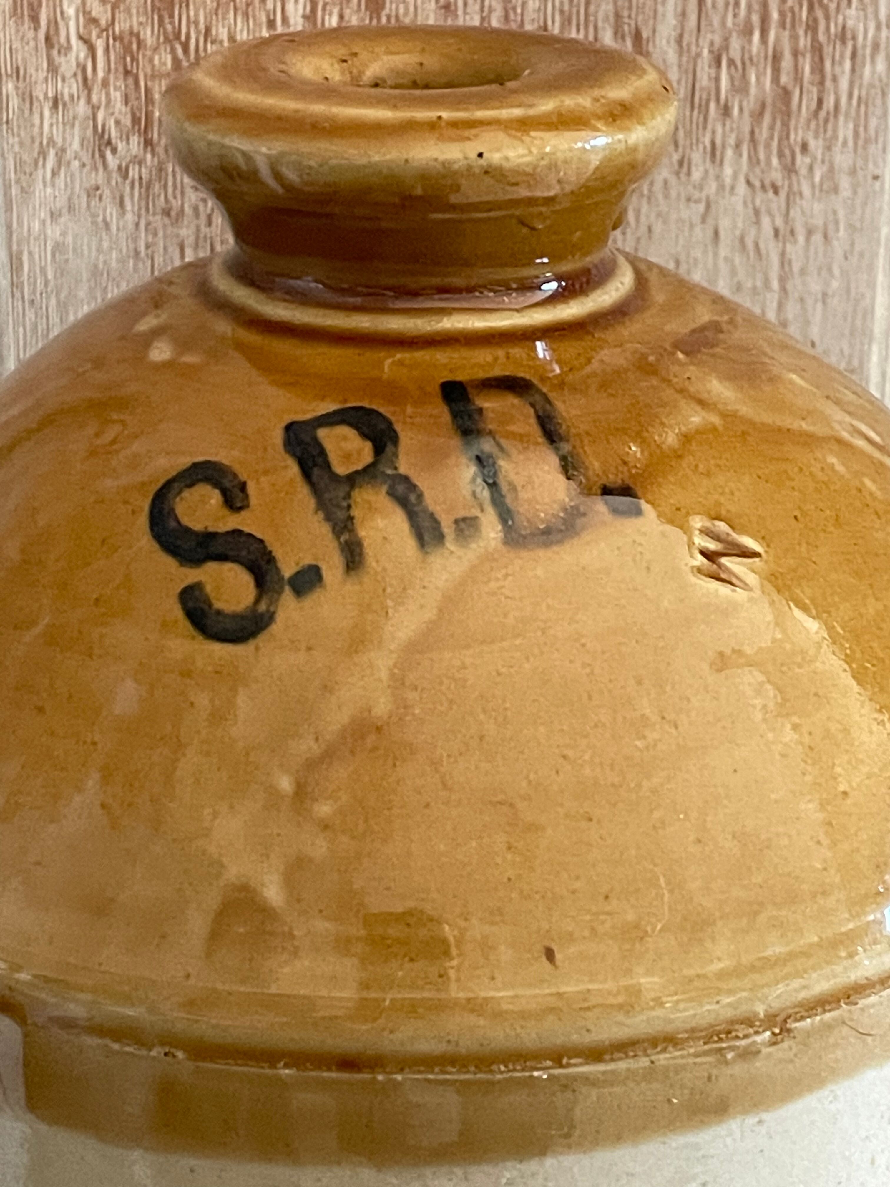 Varnished stoneware cylinder 5l