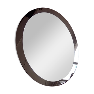 Italian oval mirror by Antonio Lupi for Cristal Luxor