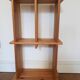 Vintage Wooden Wall Console, Denmark, 1960s
