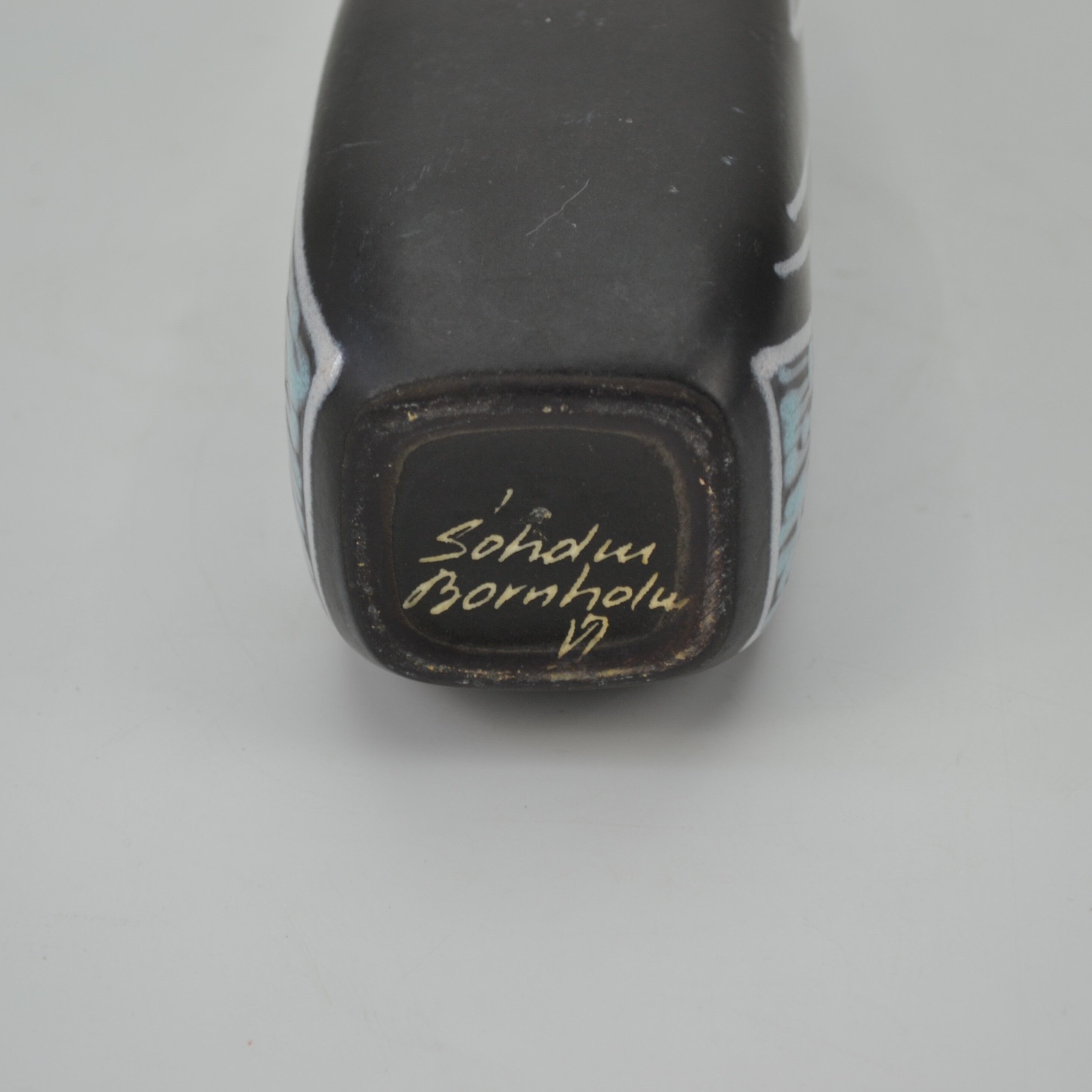 Earthenware vase Burgundia series by Sørensen and Jensen for Søholm