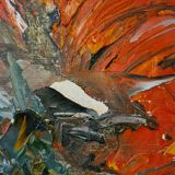 Nature morte au homard - Huile sur toile