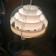 Lustre space age en pléxiglass - Preben Jacobsen & Brylle