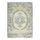 Tapis persan oriental vert clair et jaune 5x8, 165x238 cm