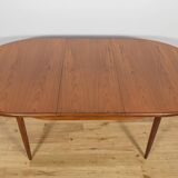 Mid-century teak modern oval dining table from G-Plan, United Kingdom, 1960s