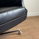 Vintage armchair published by Möbel Mann – elegant black