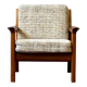 Teak armchair, design j.kristensen, denmark 1960s, vintage