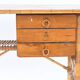 Rattan desk