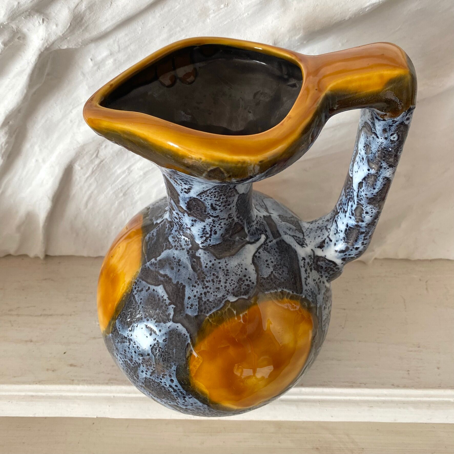 Pichet Vallauris, ceramic vase from the 1970s.