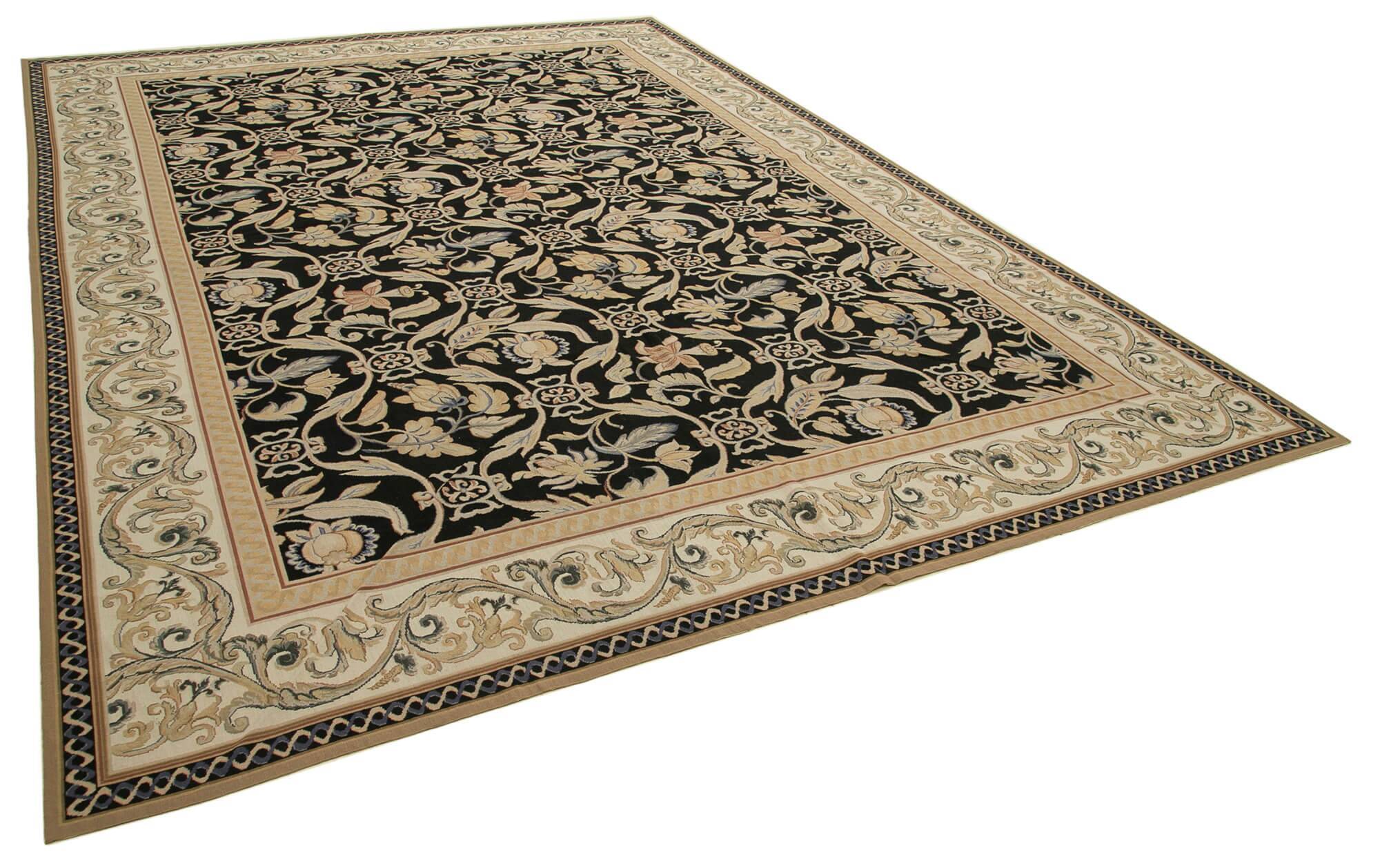 Handmade Vintage Flatweave Needlepoint Kilim 300 cm x 420 cm