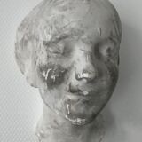 Woman's head in platre