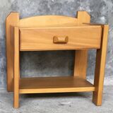 Bedside NF Prestige solid elm furniture - 1970