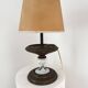 Brass and ceramic lamp