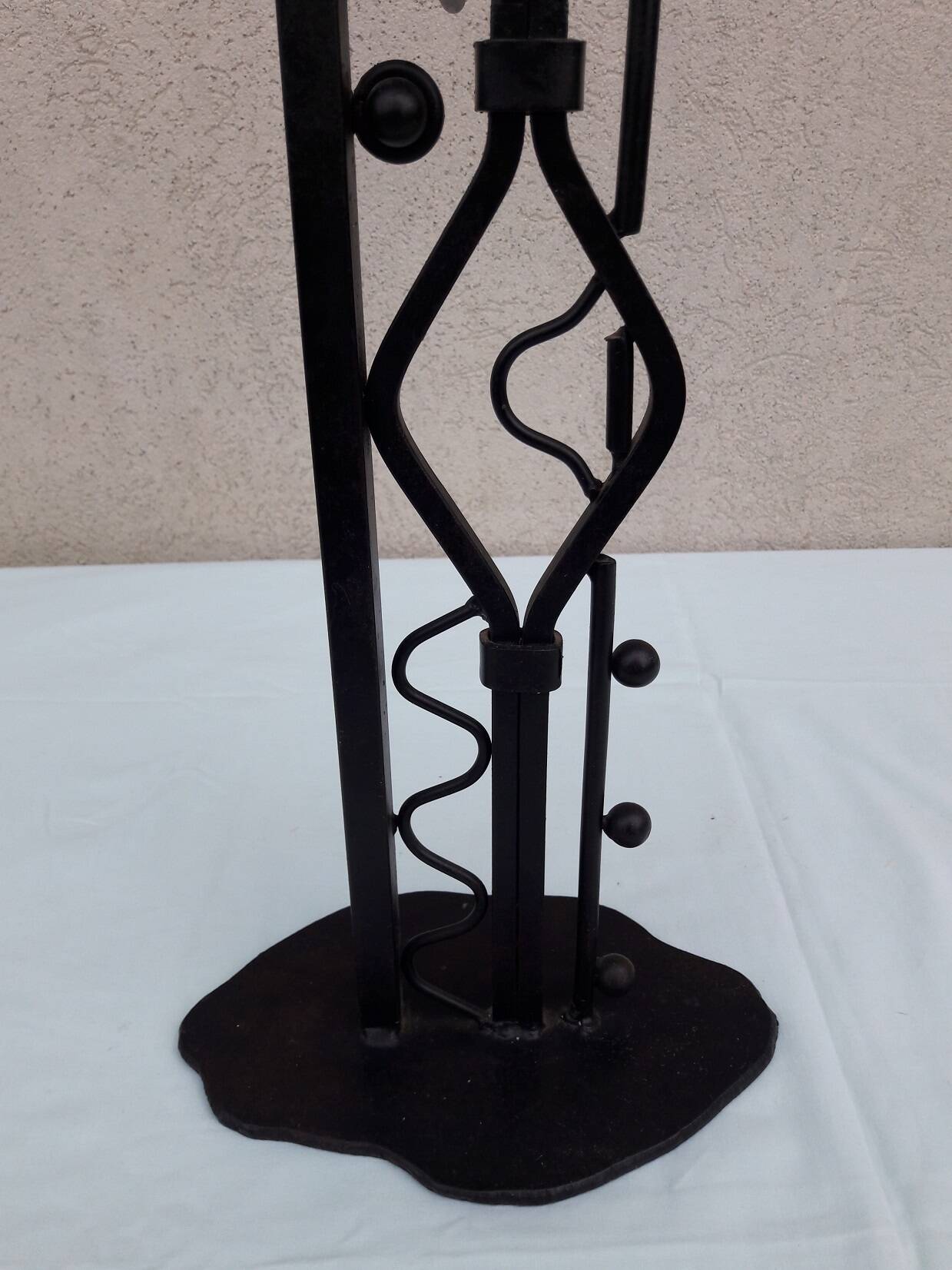 Elephant candle holder sculpture
