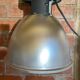 Vintage Industrial Grey Metal Pendant Light with Dimmer