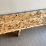 Banc de ferme en bois