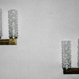 Pair of Scandinavian wall lamps from the 70s
