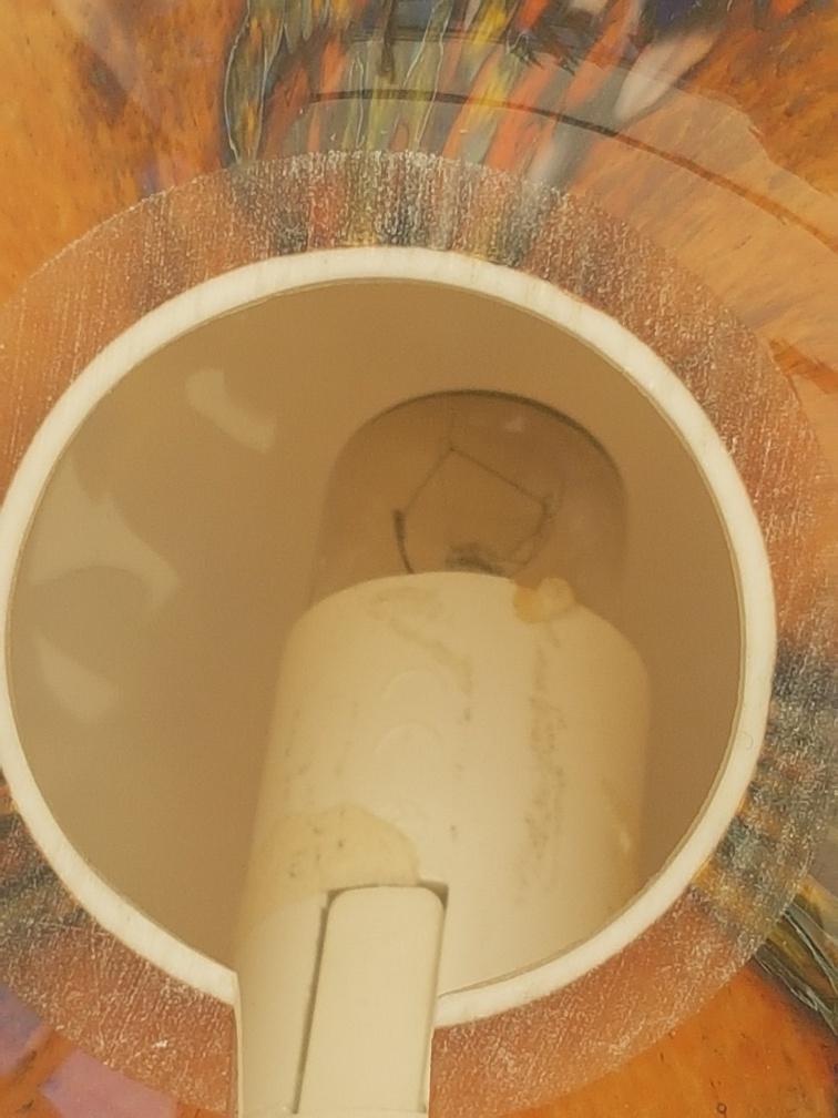 Vintage colorful glass Nightlight