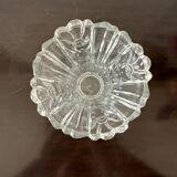 Vase en verre à fleurs