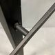 Articulated floor lamp 1 arm Stilnovo in black lacquered steel