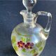 Non-selfish night service - art nouveau - hand-decorated satin blown crystal
