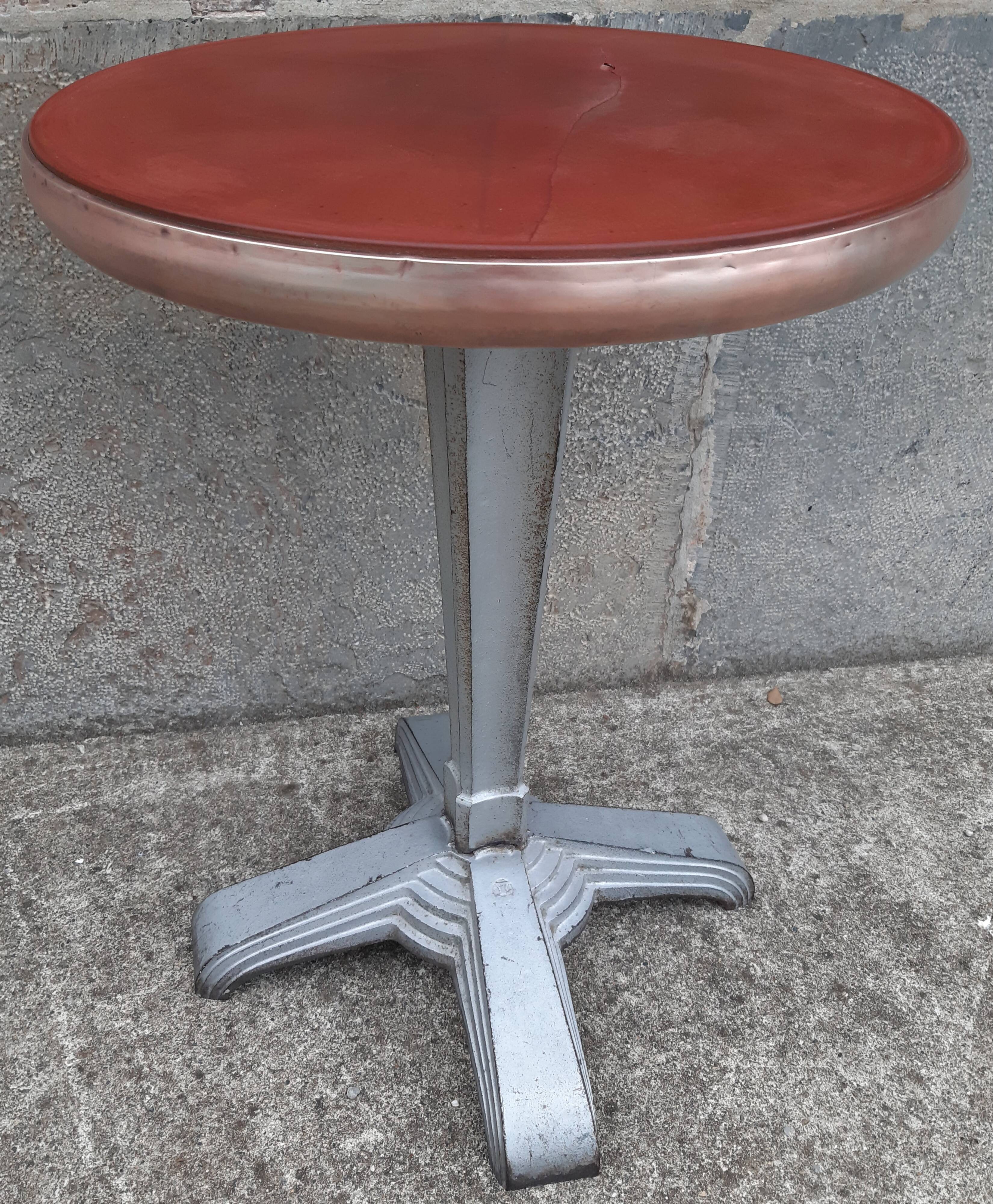 Fischel bistro pedestal table